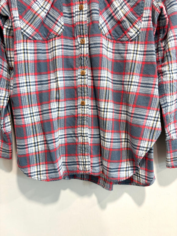 Plaid Flannel Button Up