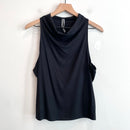 Sleeveless Draped Neck Top-3
