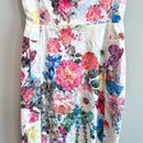 Textured Floral Sheath Dress-4