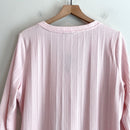 Ribbed Henley Top-10