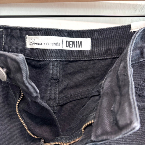 Distressed Jean Shorts