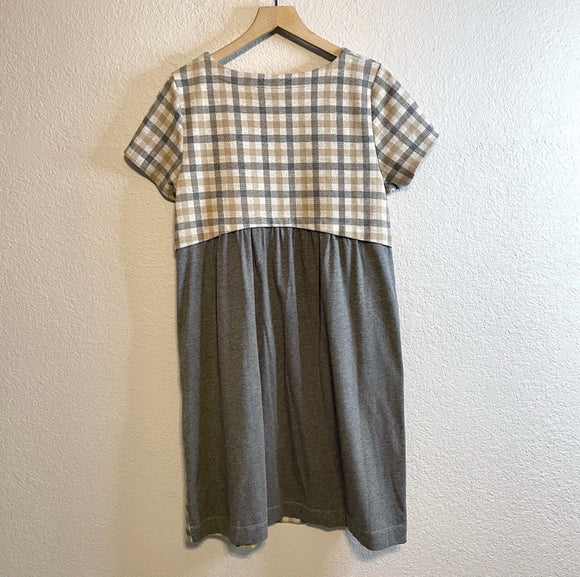 Plaid Shift Dress