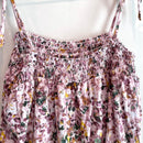 Floral Tie Shoulder Pajama Top-9