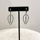 Teardrop Crystal Earrings-1