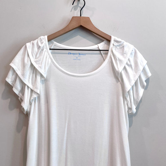 Tiered Ruffle Sleeve Tee
