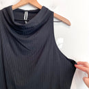 Sleeveless Draped Neck Top-6