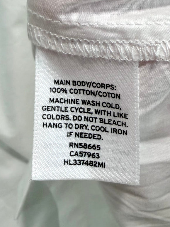 1/4 Button Poplin Top