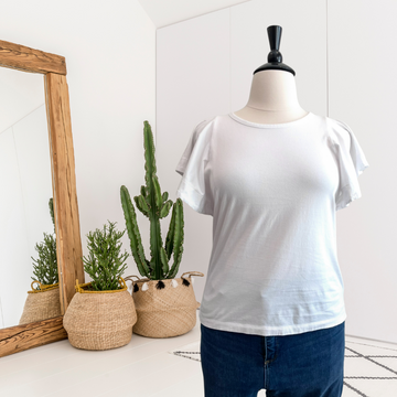 Flutter Sleeve Top