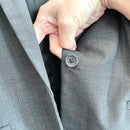 Leather Trim Blazer-6