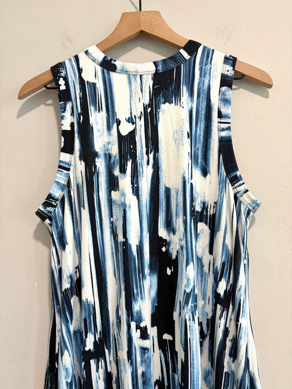 Abstract Tank Dress