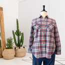 Plaid Flannel Button Up-1