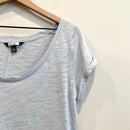 Rolled Short Sleeve Top-4