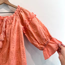 Eyelet Tassel Top-5