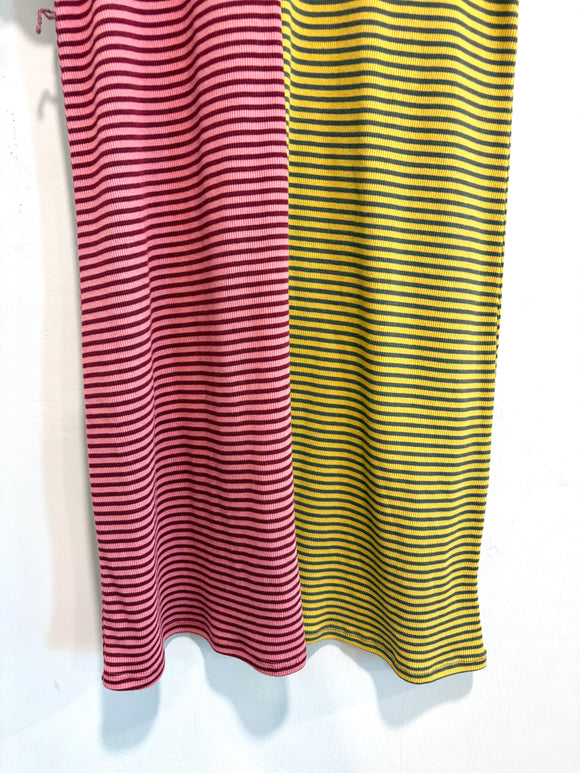Colorblock Striped Dress