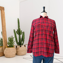 Plaid Flannel Shirt-1