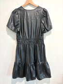 Faux Leather Dress-10