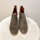 Snakeskin Embossed Booties-3