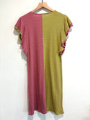 Colorblock Striped Dress-10