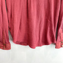 Waffle Knit Button Down Shirt-14
