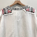 Embroidered Tassel Top-10