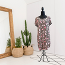 Floral Leopard Sleep Dress-1