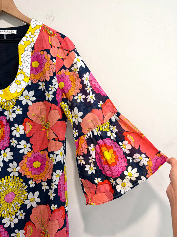 Retro Floral Dress