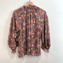 Leaf Ruffle Trim Top-9