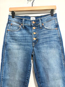 Buttonfly Cut Off Jeans-2