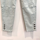 Slim Button Ankle Pants-4