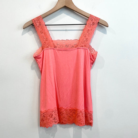 Lace Trim Tank Top