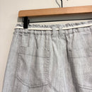 Linen Blend Shorts-5