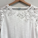 Short Sleeve Lace Tee-3