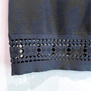 Cut Out Hem Knit Skirt-4