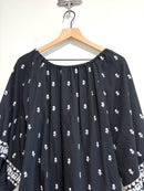 Embroidered Belted Dress-12