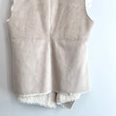 Faux Fur Lined Vest Jacket-13