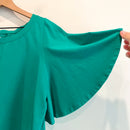 Ruffle Short Sleeve Tee-4