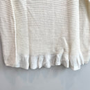 Fuzzy Ruffle Hem Knit Sweater-10