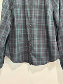 Club Collar Plaid Shirt-4