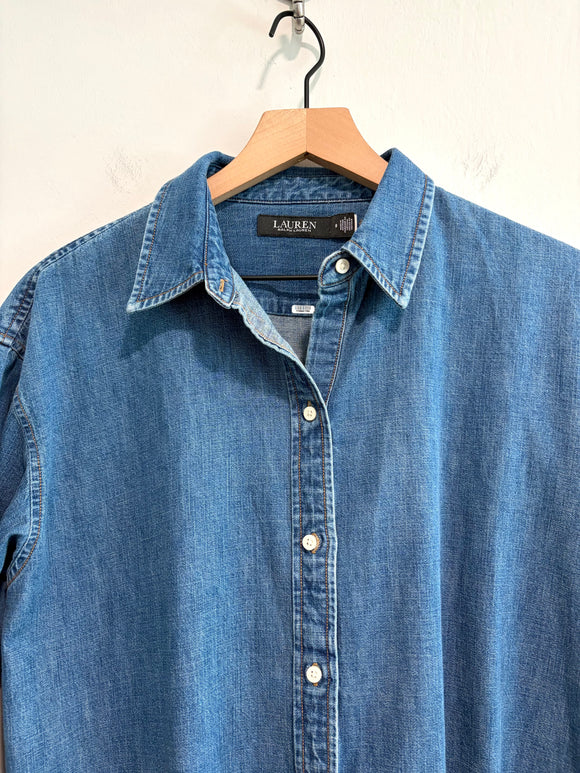 Button Down Jean Dress