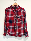 Plaid Button Up Shirt-2