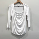 Draped Neck Top-2