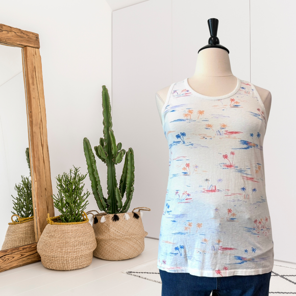 Palm Tree Tank Top