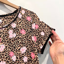 Floral Leopard Sleep Dress-8