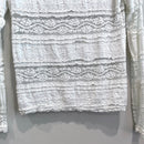 Sheer Lace Long Sleeve Top-11