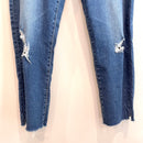 Crop Distressed Skinny Jeans-3