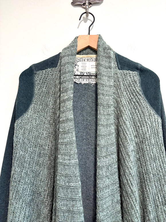 Waterfall cardigan sweater