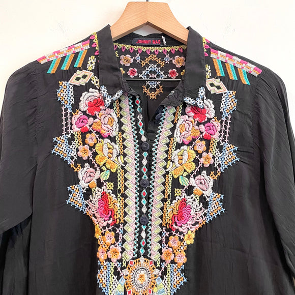 Dream Catcher Embroidered Tunic Top