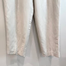 Paperbag Belted Linen Blend Pants-3