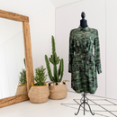 Camo Long Sleeve Dress-1