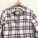 Plaid Long Sleeve Tunic Top-3